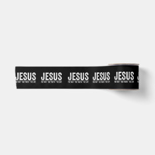 Christ Jesus The Way. The Truth. The Life Blessed Satin Ribbon