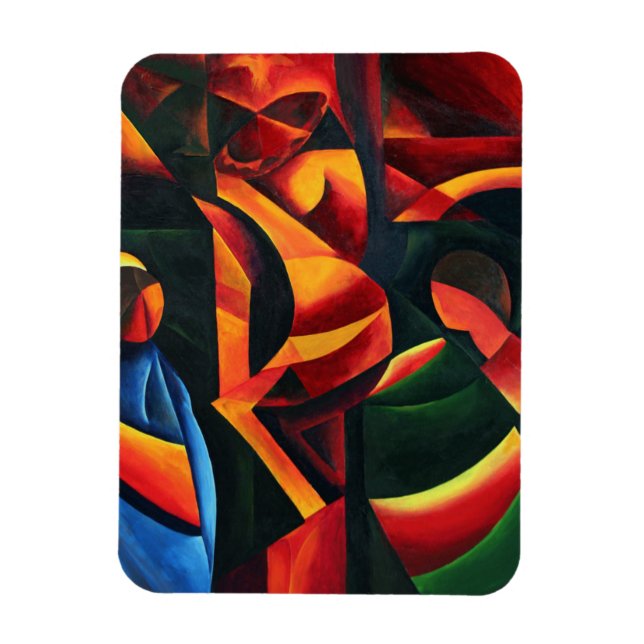 Christ - Last breath 2008 Magnet (Vertical)