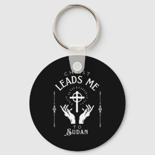 Christ Leads Me To Sudan Key Ring