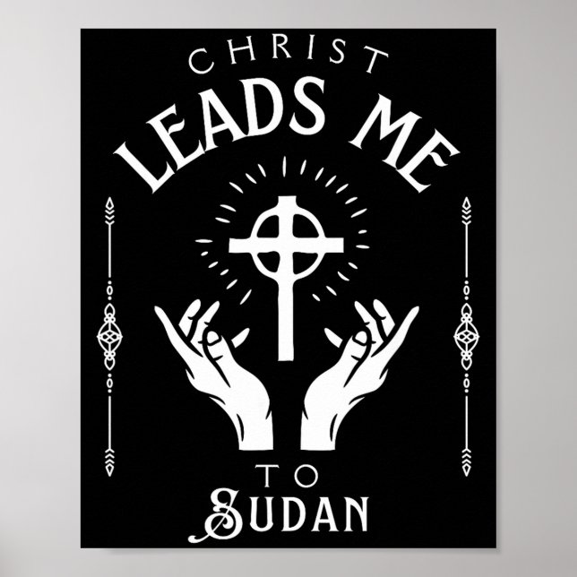 Christ Leads Me To Sudan  Poster (Front)