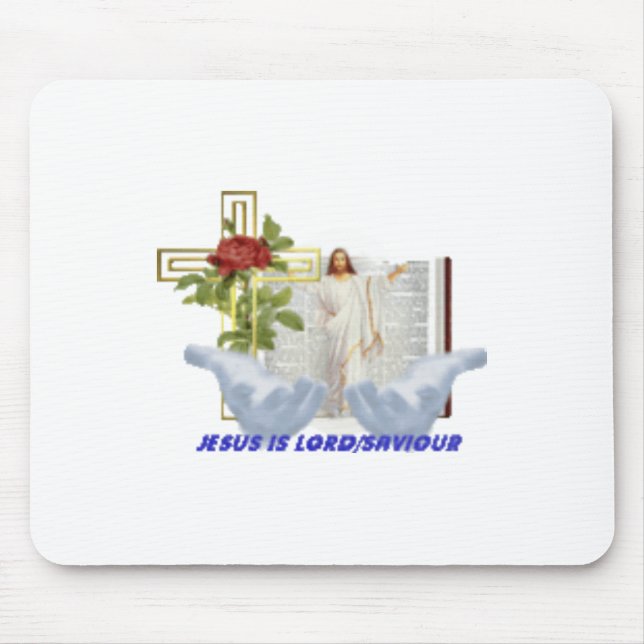 christ mouse pad (Front)