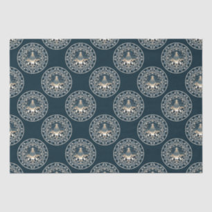 Christ Nativity Star of Wonder Polka Dot Mandala Tissue Paper