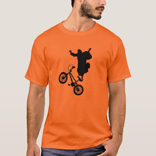 Christ On A Bike! T-Shirt (Front)