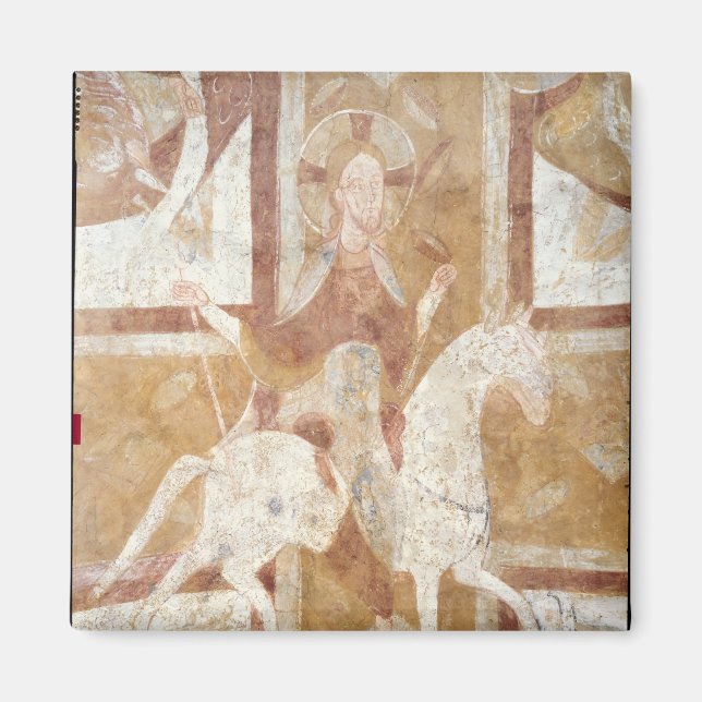 Christ on a White Horse Magnet (Front)