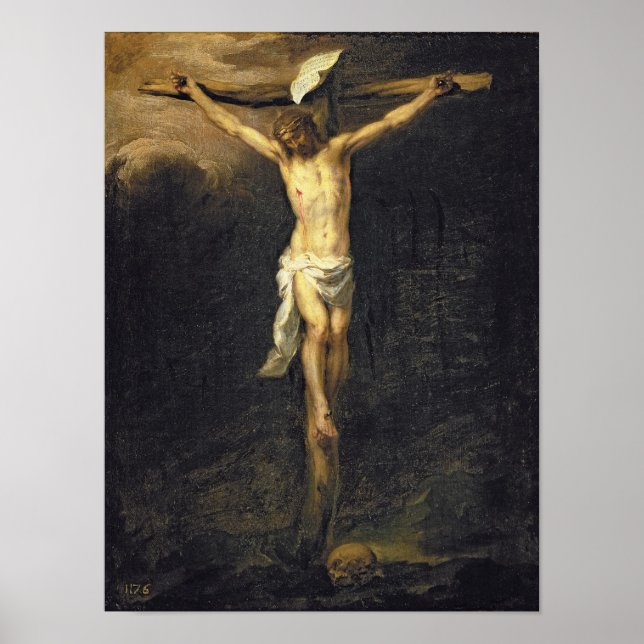 Christ on the Cross, 1672 Poster (Front)