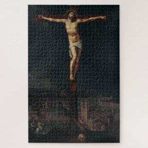 Christ on the Cross by Gillis Mostaer Jigsaw Puzzle