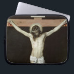 Christ on the Cross, c.1630 Laptop Sleeve<br><div class="desc">Image Collection Number:  XJL44945  Christ on the Cross,  c.1630 (oil on canvas). Velazquez,  Diego Rodriguez de Silva y (1599-1660) oil on canvas. Prado,  Madrid,  Spain .  17th</div>