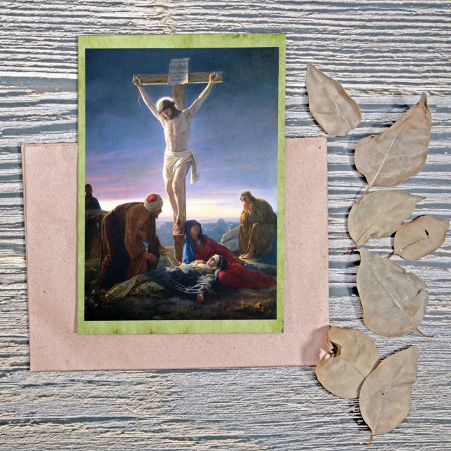 Christ on the Cross, Decoupage Tissue Paper (Creator Uploaded)