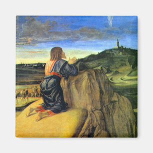 Christ on the Mount of Olives by Bellini Magnet