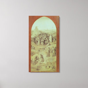 Christ on the Road to Calvary Canvas Print
