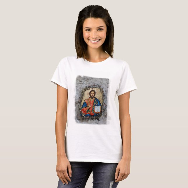 Christ Orthodox icon  T-Shirt (Front Full)