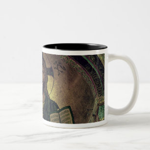 Christ Pantocrat in the apse Two-Tone Coffee Mug