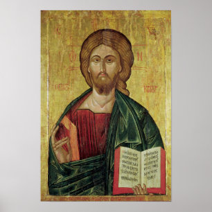 Christ Pantocrator, 1607 Poster