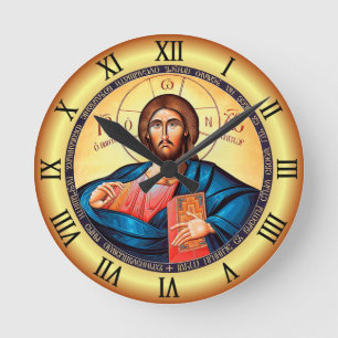 Christ Pantocrator Church St. Alexander Nevsky  Round Clock