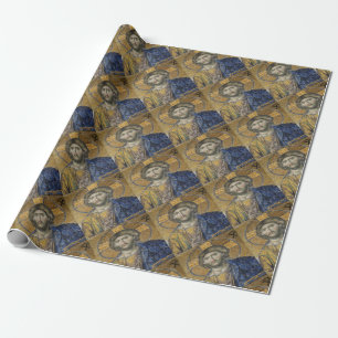 Christ Pantocrator Mosiac Hagia Sophia Wrapping Paper