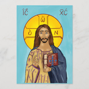 Christ Paper Icon Card 2