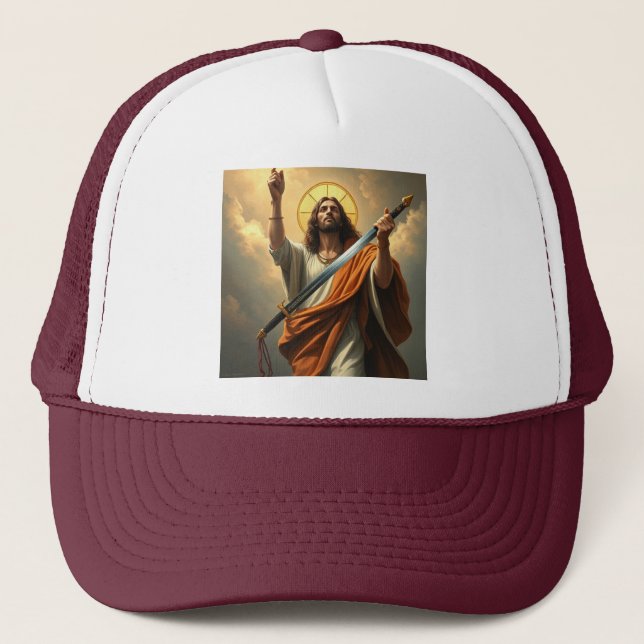 Christ Returns Trucker Hat (Front)
