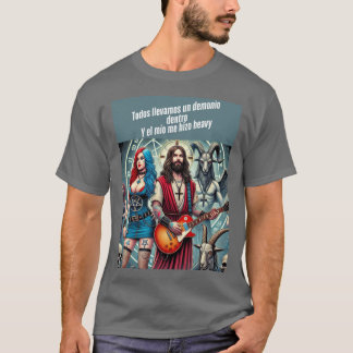 Christ Rockero: We All Bear A Demon Inside T-Shirt