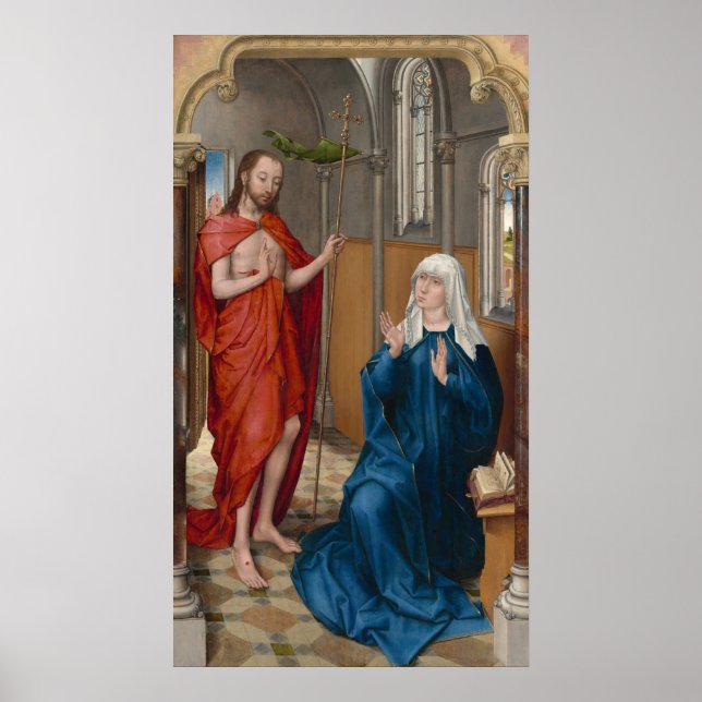 Christ - Rogier van der Weyden Fine Art Poster (Front)