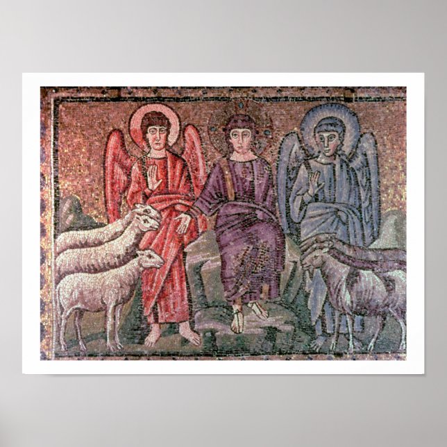 Christ Separates the Sheep from the Goats, 6th cen Poster (Front)