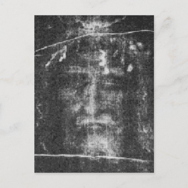 Christ - Shroud Of Turin Postcard (Front)