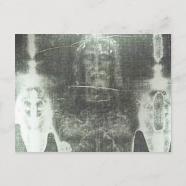 Christ - Shroud Of Turin Postcard (Front)