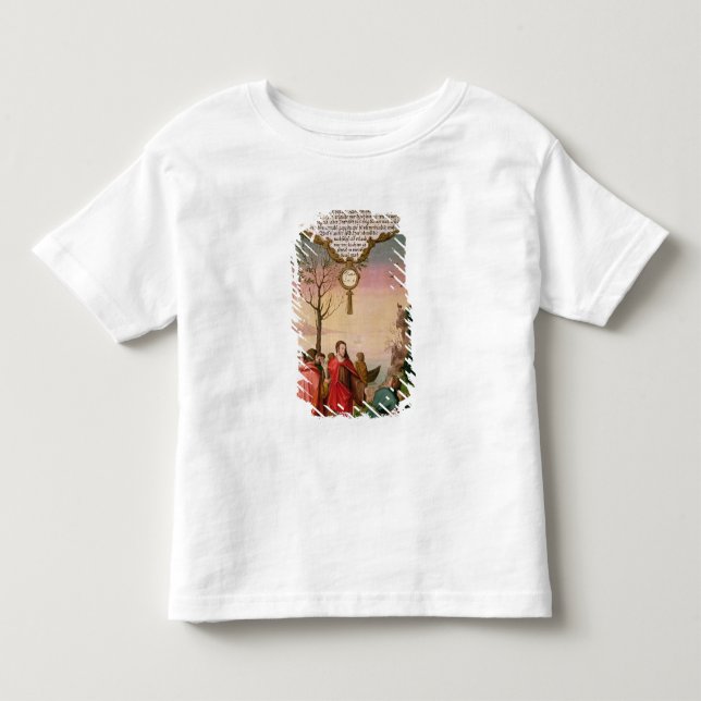 Christ teaching his disciples toddler T-Shirt (Front)