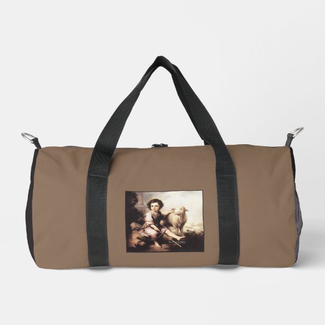 Christ The Good Shepherd Duffle Bag (Front)