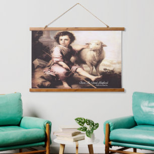 Christ the Good Shepherd Hanging Tapestry