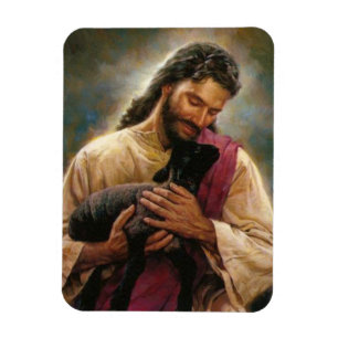 Christ The Good Shepherd Magnet