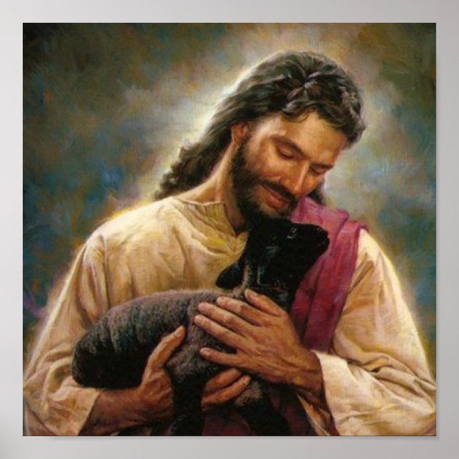Christ The Good Shepherd Poster (Front)