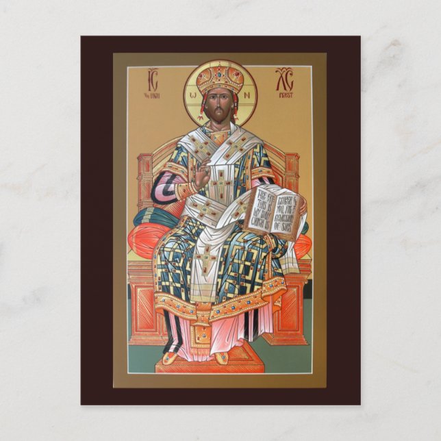 Christ the High Priest Prayer Card (Front)