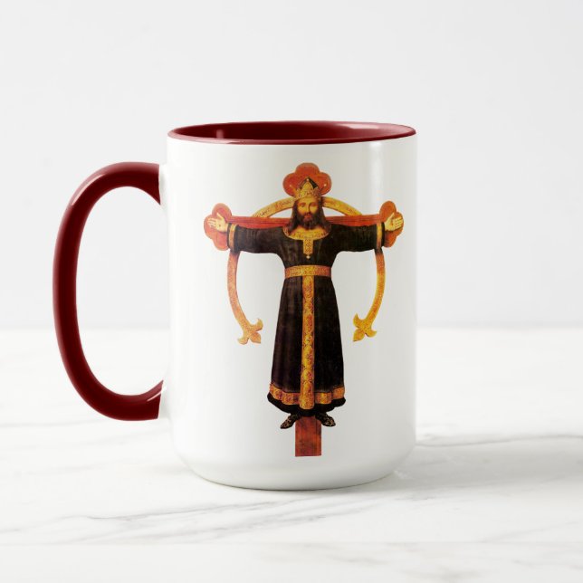 Christ the King Catholic Orthodox Icon Mug (Left)
