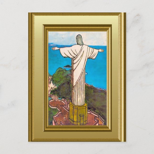Christ the King Rio de Janeiro Postcard (Front)