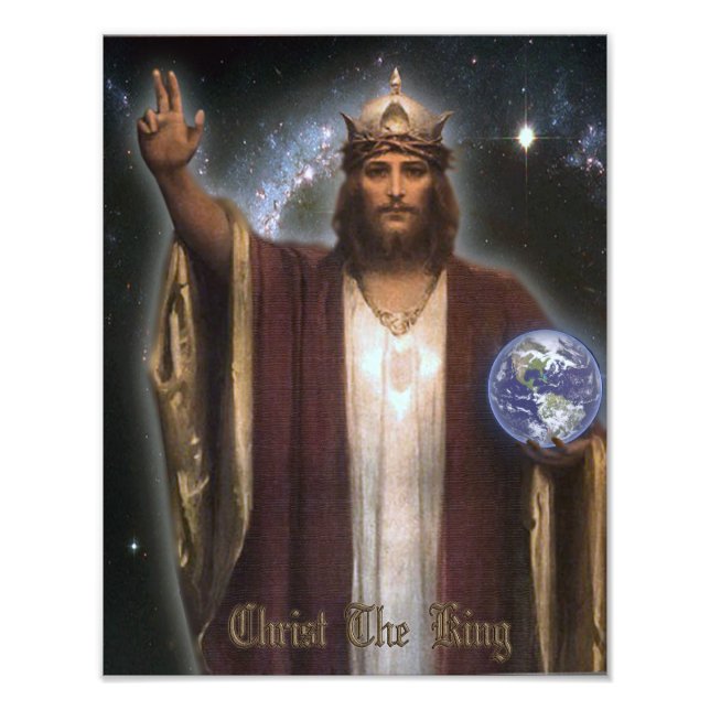 CHRIST THE KING SACRED POSTER (Front)