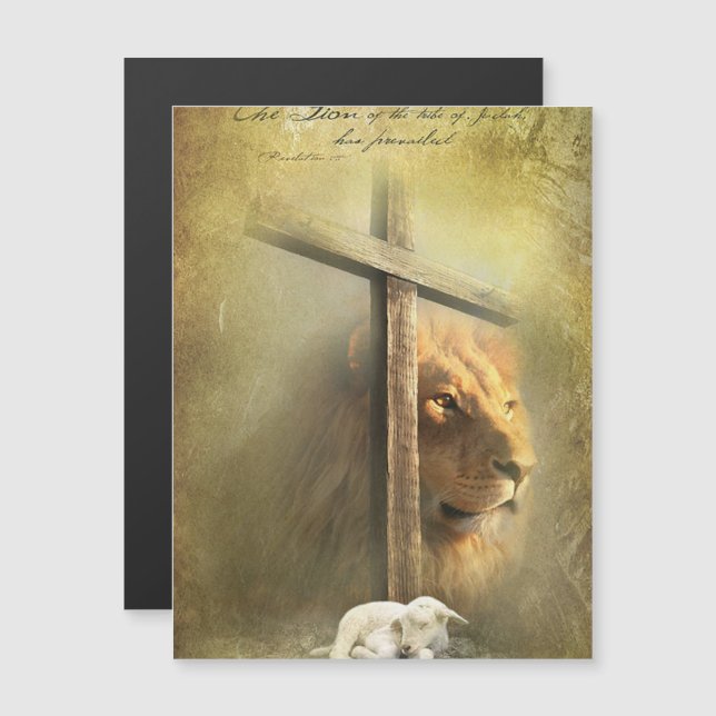 Christ the lion,the lamb of God (Front/Back)