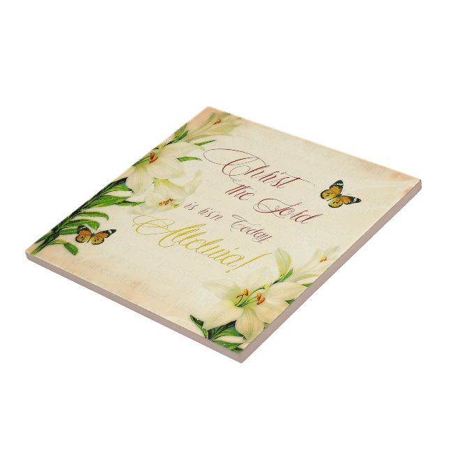 Christ the Lord is ris'n today Tile (Side)