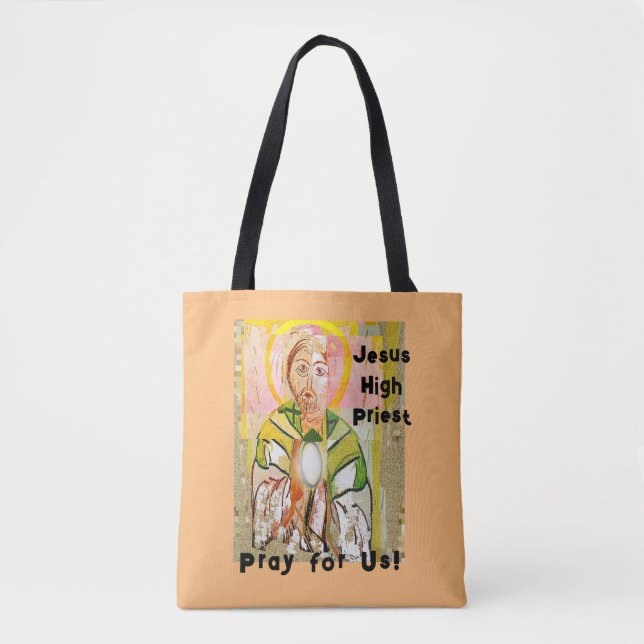 Christ the  Priest Poster Tote Bag (Front)