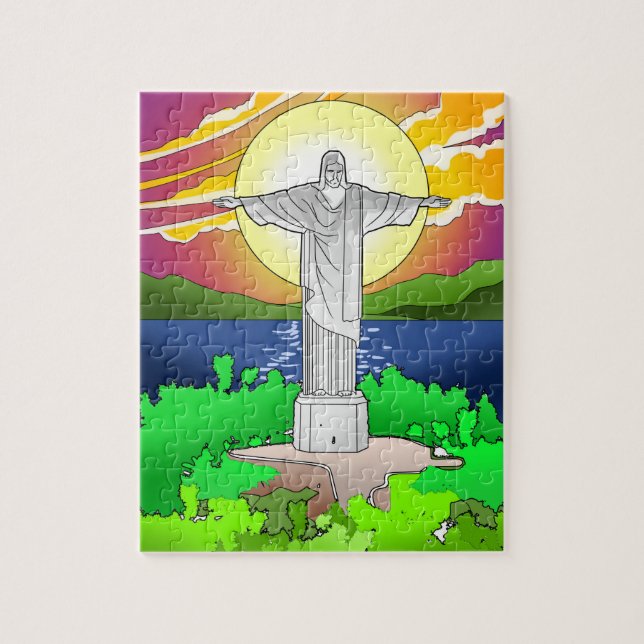 Christ the Redeemer Jigsaw Puzzle (Vertical)
