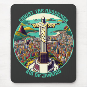 Christ the Redeemer, Rio de Janeiro Mouse Pad