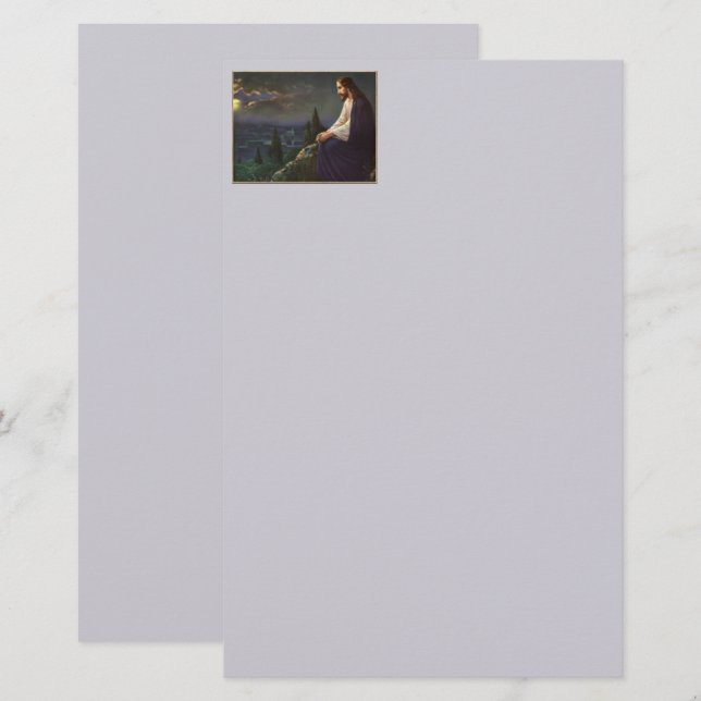 Christ The Redeemer Stationery (Front/Back)