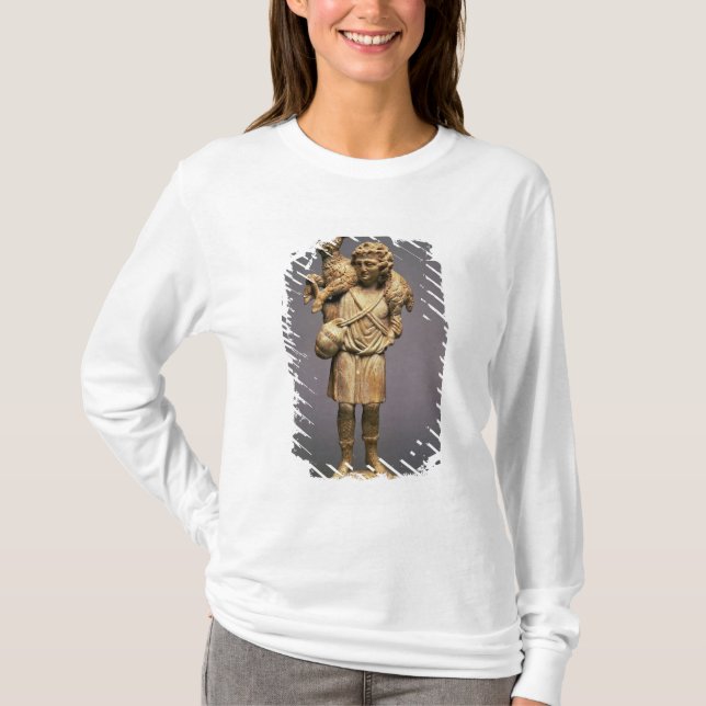 Christ the Shepherd (ivory) T-Shirt (Front)