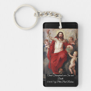 Christ Triumphant over death Key Ring