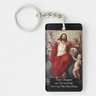 Christ Triumphant over death Key Ring