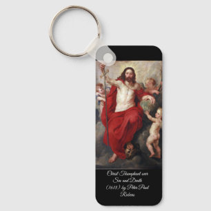 Christ Triumphant over death Key Ring