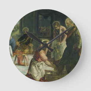 Christ Washing the Disciples' Feet, c.1547 Round Clock
