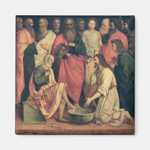 Christ Washing the Disciples' Feet Magnet