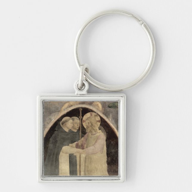 Christ Welcomes Two Dominican Friars, (fresco) (de Key Ring (Front)