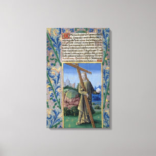 Christ with the Cross and the orb Canvas Print