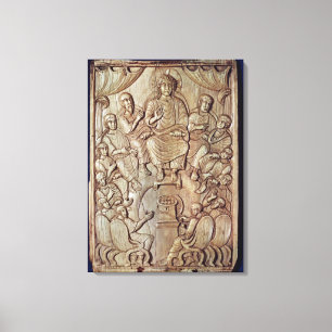 Christ with the Twelve Apostles Canvas Print